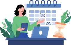 Calendar graphic.